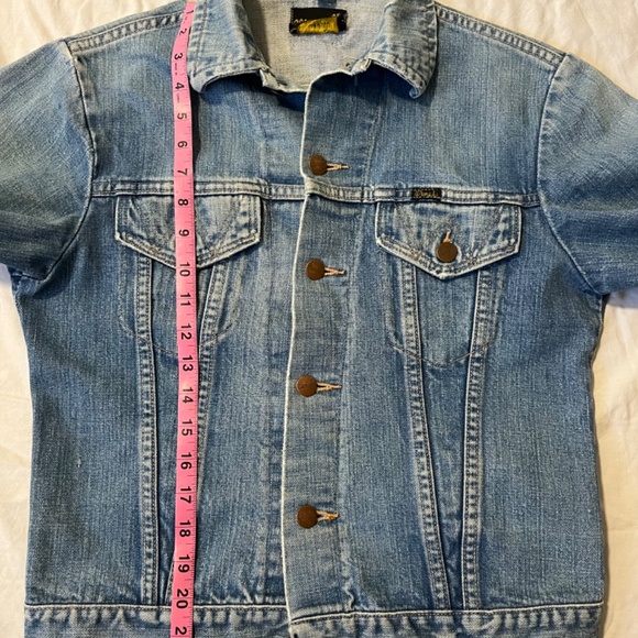 Vintage Denim Wrangler Trucker Jacket size 36 made in USA - Picture 4 of 7